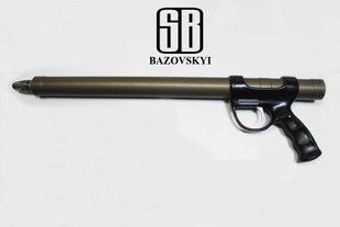 Підводна рушниця зелінка ЗИМ-12 (Саши Базовского) 600мм, 4/5, без регулятора, дюраль