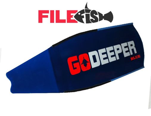 СтеклоПластікові лопаті для підводного полювання Filefish Blue