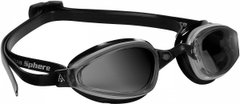 Очки для плавания Michael Phelps K180 SIL/BLK L/DK (серебрянно-черные; линзы темные)