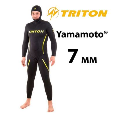 Гідрокостюм TRITON 7 мм Ямамото 39 нейлон/відкрита пора