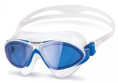 Очки для плавания HEAD HORIZON (сине-белые) линзы обычные синие