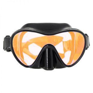 Маска Marlin FRAMELESS DUO BLACK + ORANGE LENS