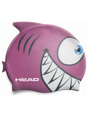 Шапочка для плавания HEAD METEOR Cap Акула (розовая)