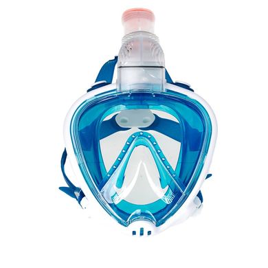 Маска для подводного плавания полнолицевая Marlin Full Face White/blue