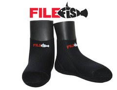 Шкарпетки для підводного полювання Filefish 10 мм анатомические с обтюрацией (хейва), нейлон/открытая пора