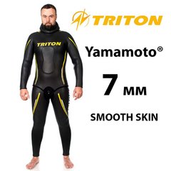Гидрокостюм TRITON 7 мм Smooth Skin (гладкий)/открытая пора, Ямамото 39