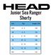 Детский гидрокостюм HEAD RANGER JR 1.5 mm голубой 8-10 лет