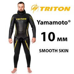 Гидрокостюм TRITON 10 мм Smooth Skin (гладкий)/открытая пора, Ямамото 39