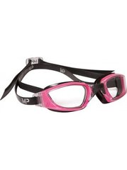 Очки для плавания Michael Phelps XCEED LADY PK/BLK L/CL (розово черные; линзы прозрачные)