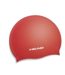 Шапочка для плавания детская Head Silicone Flat Jr (красная)