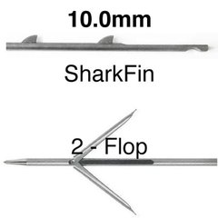 Гарпун 10mm 180 см SharkFin 2 флажка трёхгранный