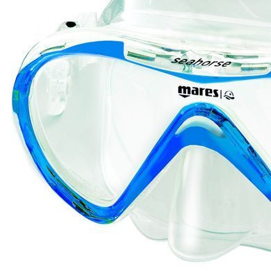 Маска дитяча MARES SEAHORSE BL (синя) 411241/BL.CL