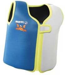 Жилет для плавания Mares Floating Jacket детский (сине-серый)