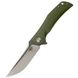 Нiж складний Bestech Knife SCIMITAR Army Green BG05B-1