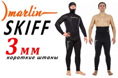 Гидрокостюм Marlin SKIFF 2.0 черный, 3 мм (короткие штаны)