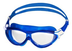 Очки-маска для плавання детские HEAD REBEL JR (сине-прозрачные)