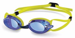 Очки для плавания HEAD VENOM (зелено-синие)