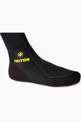 Шкарпетки для підводного полювання TRITON 3 мм Yamamoto 38 нейлон/нейлон