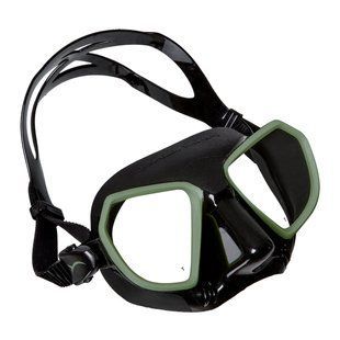Маска для подводной охоты Salvimar Noah BLACK-GREEN (черно зеленая)