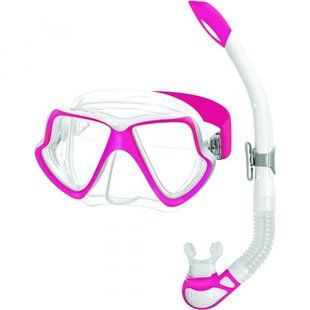 Набір MARES WAHOO NEON (маска + трубка) рожевий