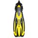 Ласты Beuchat Power Jet с пружинным ремешком желтые, размер: S