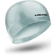 Шапочка для плавання HEAD 3D RACING (серая)
