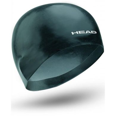 Шапочка для плавання HEAD 3D RACING (чорна)