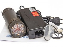 Подводный фонарь «HunterProLight-4 Pulsar» для подводной охоты, дайвинга, а также видеосъемки