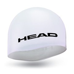 Шапочка для плавання HEAD SILICONE MOULDED (белая)