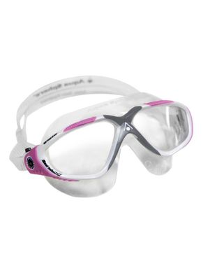 Окуляри для плавання VISTA LADY WH/PK L/CL (біло-рожевий; лінзи прозорі)