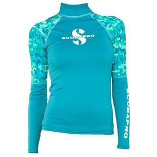 Реглан Scubapro Rash Guard Women бирюзовый, размер: L