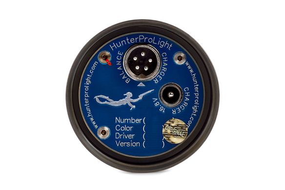 HunterProLight Pulsar-4 V2 фонарь для подводной охоты, дайвинга