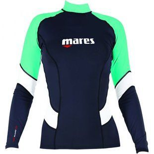 Футболка MARES Rash Guard TRILASTIC довгий рукав she dives жін. p.XL
