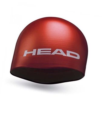 Шапочка для плавання HEAD SILICONE MOULDED (червона)