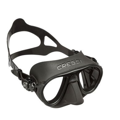 маска для фрідайвінгу Cressi Sub Calibro, черная