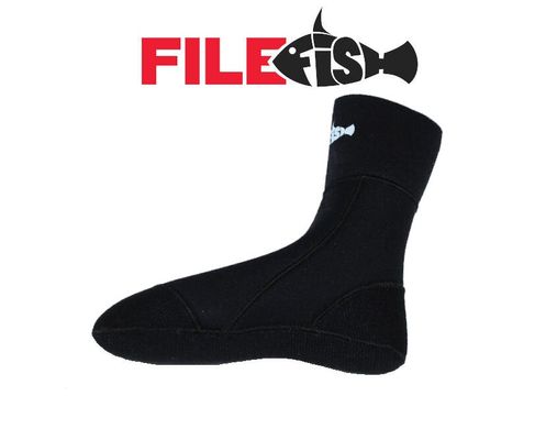 Шкарпетки для підводного полювання Filefish 10 мм анатомические без обтюраци (нейлон/открытая пора)