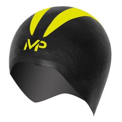 Шапочка для плавания X-O р.L (черно-желтый) Michael Phelps