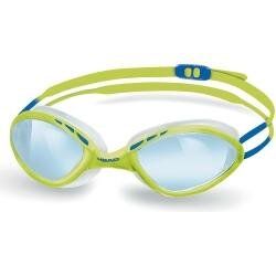 Очки для плавания HEAD TIGER RACE LSR + (желто-синие)