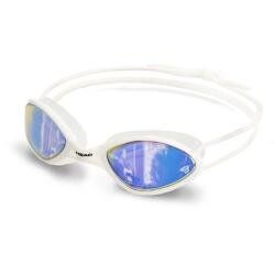Очки для плавания HEAD TIGER RACE LSR + зеркальное покрытие (бело-синие)