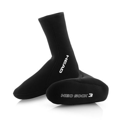 Шкарпетки для тріатлону неопренові Head Neo Socks 3 mm чорні