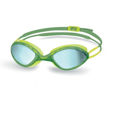 Очки для плавания HEAD TIGER RACE LSR + зеркальное покрытие (оливково-желтые)