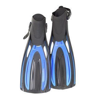 Ласти для плавання довгі Marlin Cayman Blue открытая пятка