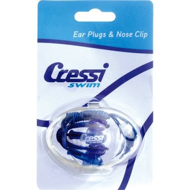Зажим для носа плавание + беруши для бассейна Cressi Sub