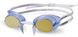 Очки для плавания HEAD RACER TPR + зеркальное покрытие (прозрачно-синие)