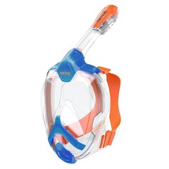 Полнолицевая маска для снорклинга Seac UNICA (Голубой-оранжевый)