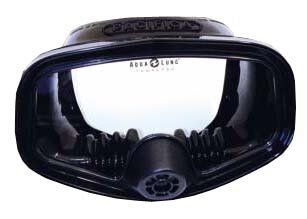 Подводная маска с клапаном AquaLung Pacifica II - чёрная