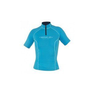 Футболка Beuchat Rash Guard Bionic Woman бирюзовая, размер: S