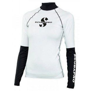 Реглан Scubapro Rash Guard Women SHELL бело-черный, размер: M